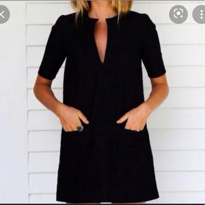 Emerson Fry black mini dress